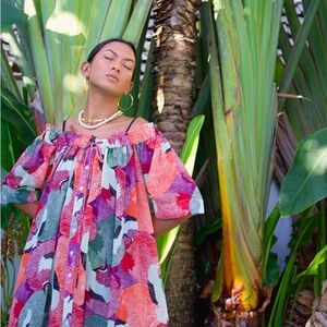 NWT Kopal Rani Dress, Pelican Chiffon